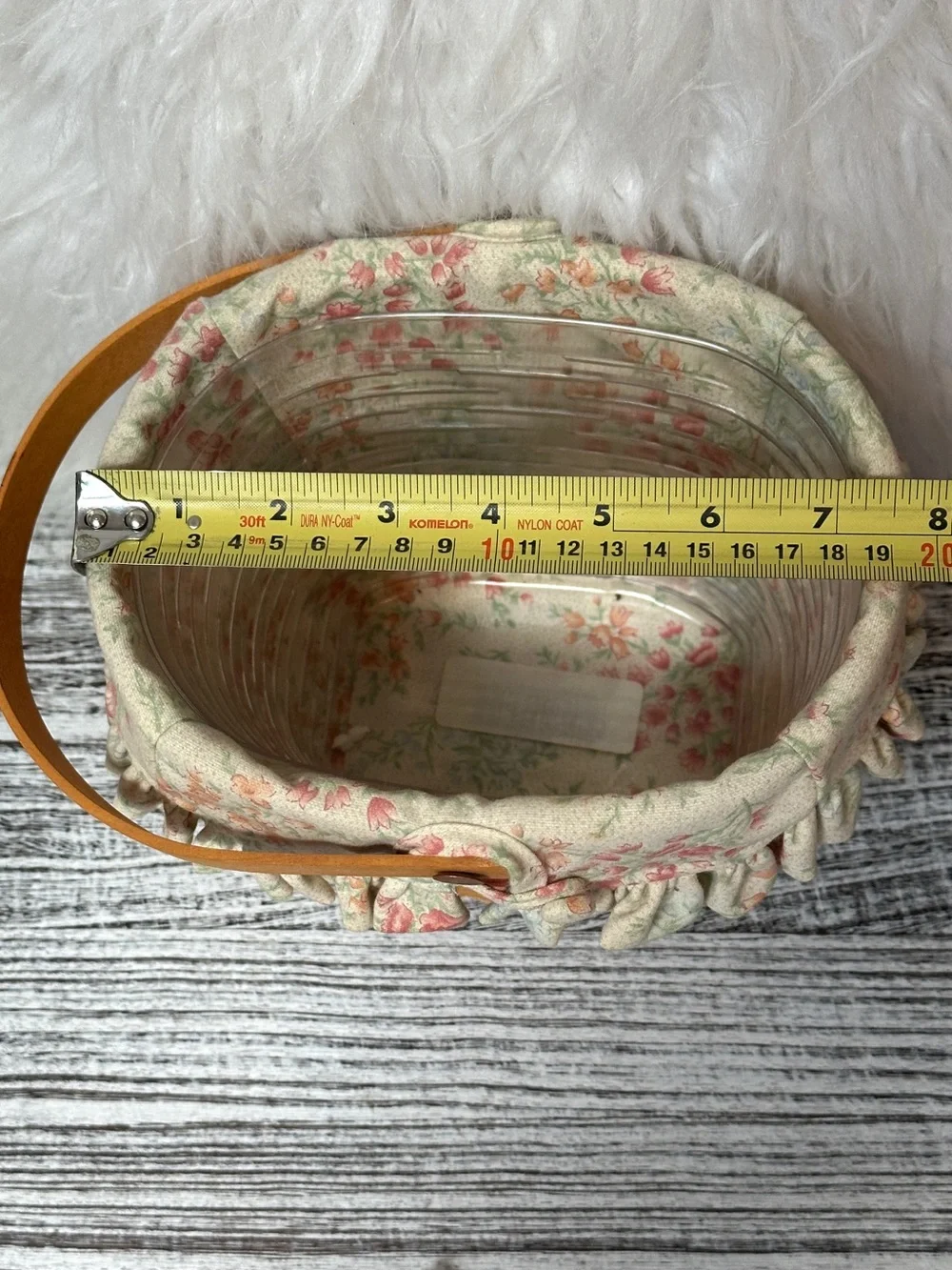 Longaberger 2003 Mother's Day Set Special Things Basket Set w/ Quilted Lid